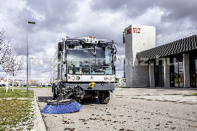 Karcher MCM 600 mechanikus utcaseprő gép 