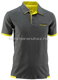 Karcher férfi rövidújjú galléros póló L - 0.016-363.0
