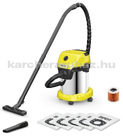 Karcher WD 3 S V-17/4/20 + 4 FB száraz-nedves porszívó - 1.628-152.0